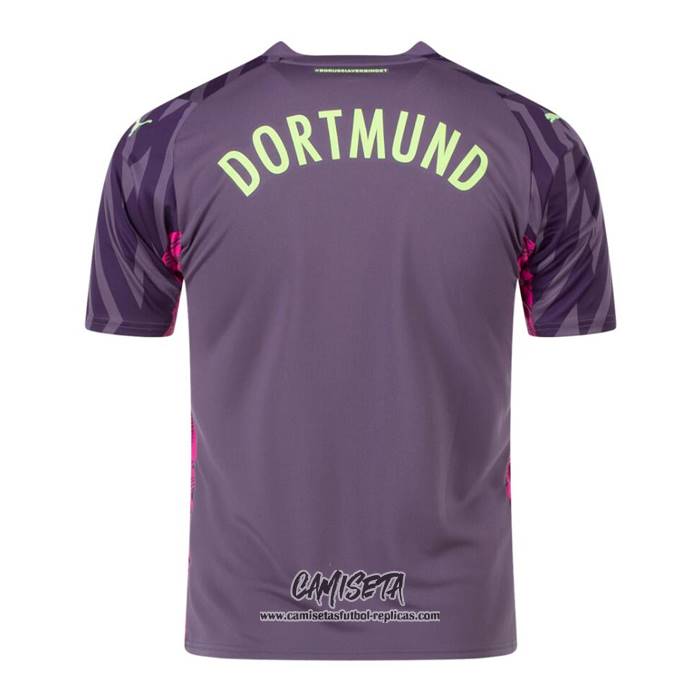 Camiseta Borussia Dortmund Portero 2023-2024 Purpura